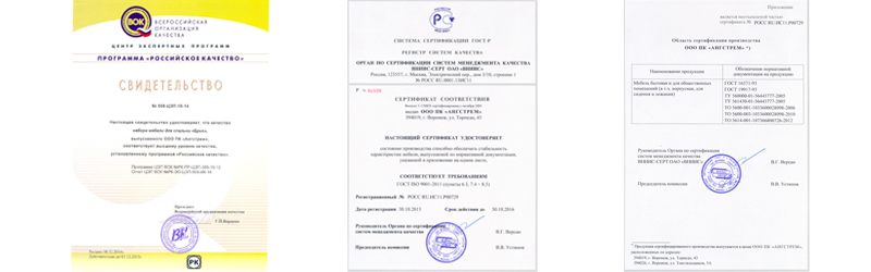 Сертификаты